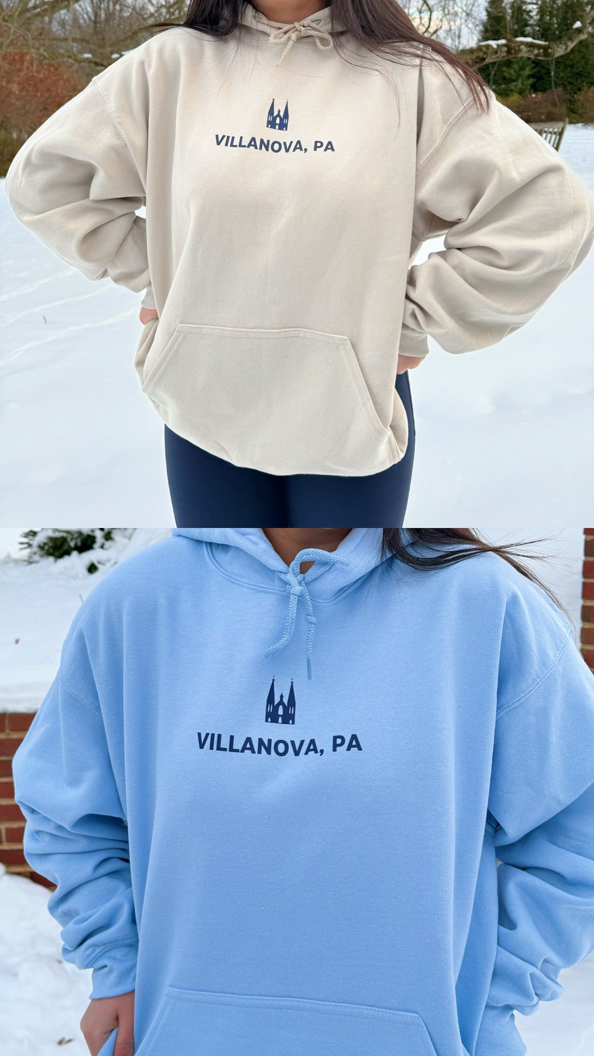 This Must Be The Place Hoodie - Villanova, PA