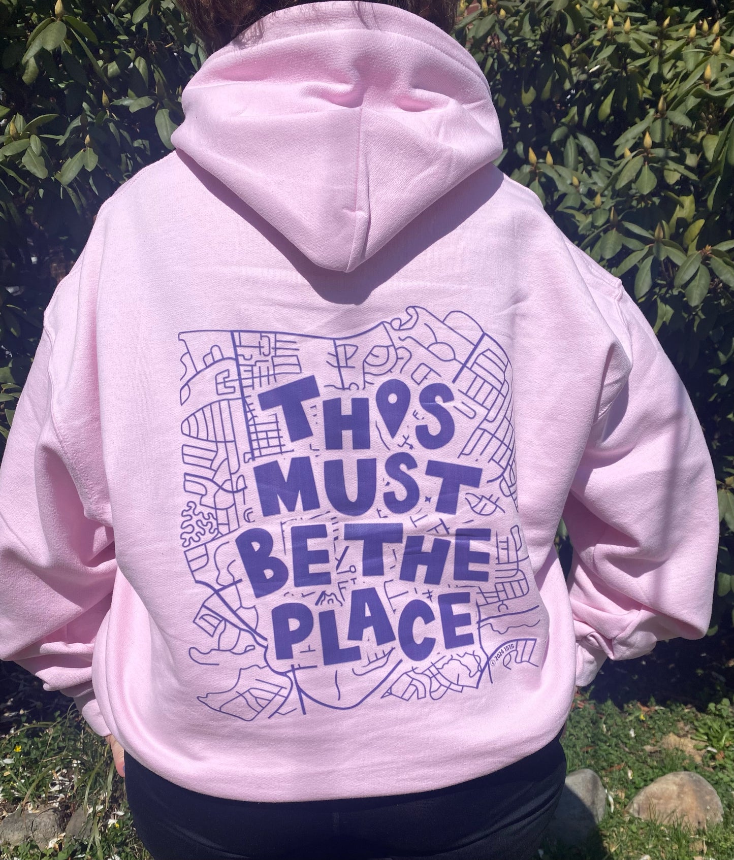 This Must Be The Place Hoodie - Wilmington, DE (Custom Color)