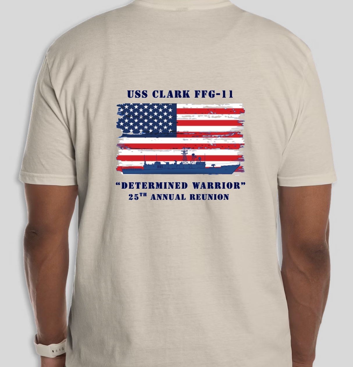 USS Clark 25th Reunion Shirt