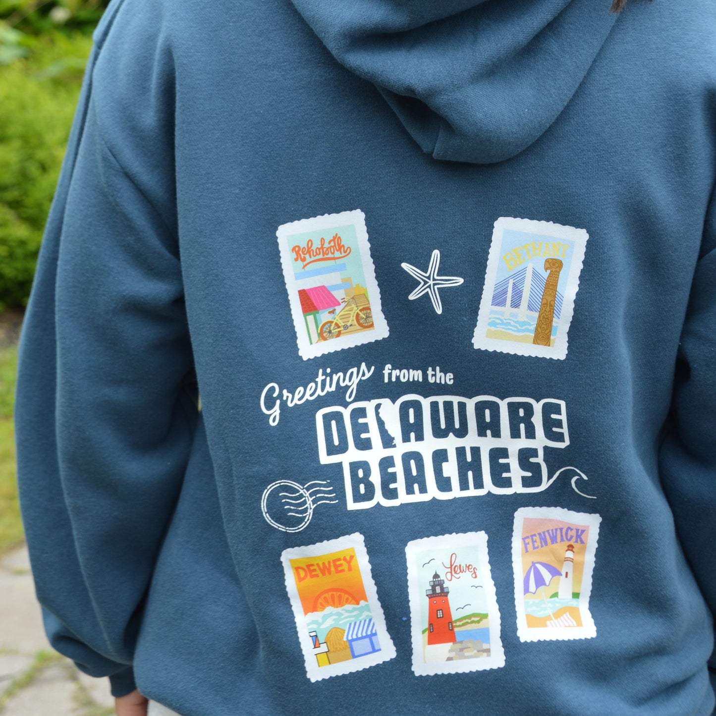 Delaware Beaches | "Greetings From" Hoodie